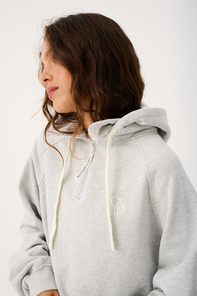 Teagan Hoodie - Grey Marle
