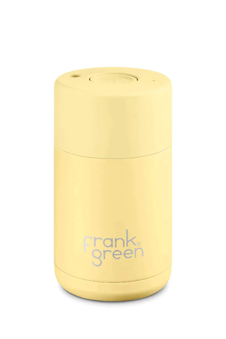 Frank Green Ceramic Reusable Cup - Regular - Buttermilk