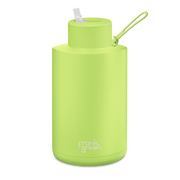a bigger, more thermal bottle joins our hydration range. delivering your complete daily hydration in one go, this is a durable and sustainable alternative to single-use plastic water bottles. plus it keeps your water chilled for days.  every 68oz / 2,000ml bottle with a straw lid comes with a new supersized silicone strap to ensure this product lives up to the demands of everyday life, whether it be all-day-at-work hydration, road trips, workouts, emotional support and really thirsty people.