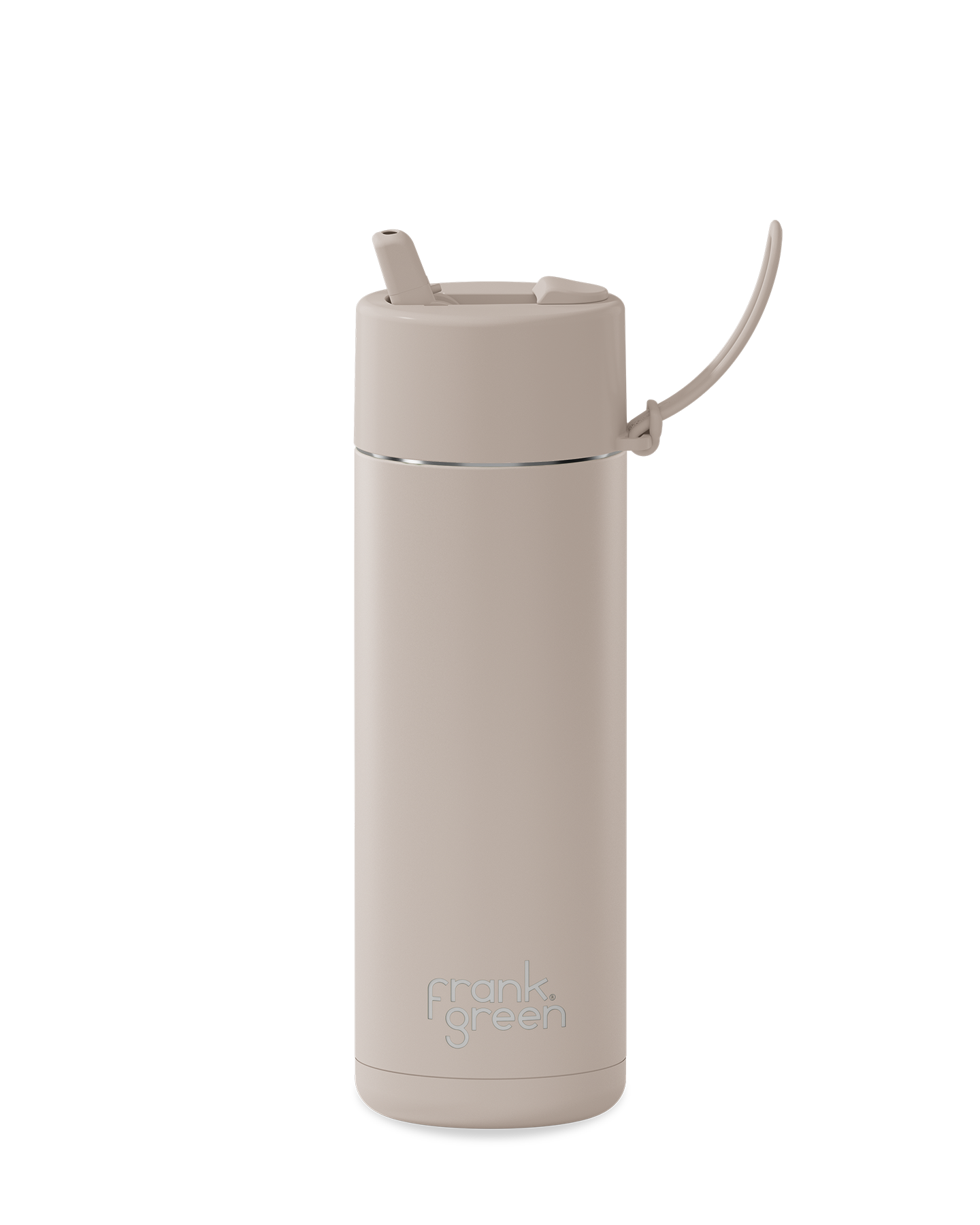 Frank Green Stainless Steel Ceramic Reusable Bottle - 595ml - Moon Dust