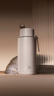 This is the ultimate reusable bottle: it’s beautiful, maintains your beverage temperature and keeps your drink tasting just the way you like it (no nasty metallic flavoured water here). Plus, you can relax knowing it won’t spill in your bag when you’re on the go.