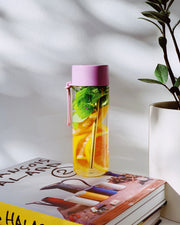 Frank Green Reusable Bottle with Straw - Lilac Haze