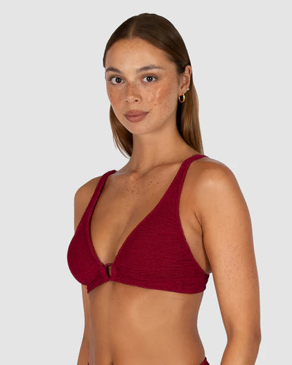 Removable cups
Boning support
Adjustable straps
Crinkle Fabric
Fabric: 93% Polyamide / 7% Elastane
Fabric: Made in Italy
Designed and Made in Australia