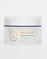 A super rich night repair cream formulated to nourish, restore & support your skin as you sleep. We’ve blended our Kissed Earth Collagen with Lanolin to plump, smooth & hydrate your skin. Our relaxing blend of essential oils with Tasmanian Lavender, Darwin Blue Cypress & West Australian Sandalwood will soothe your mind & calm your skin