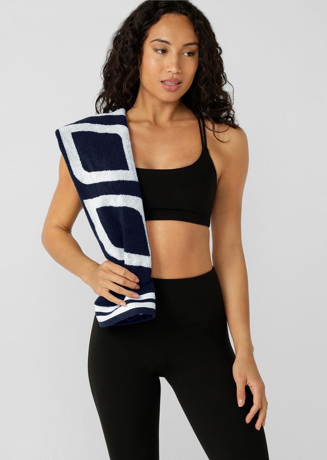 Icon Sweat Towel - Oxford Navy