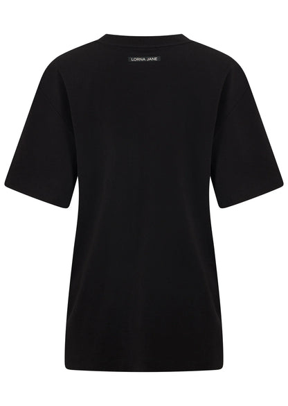 Versatile Wear Anywhere Classic Design
New Classic Oversized Fit
Premium Cotton Jersey Fabric
Wide Rib Neckline
LJ Rubber Logo Badge