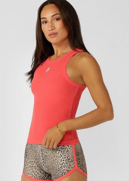 Wear Anywhere Wardrobe Essential
Premium Stretch Cotton Blend Rib Fabrication
Higher Neckline for Added Coverage
Vintage Wash Unique to Each Style
LJC Logo Print