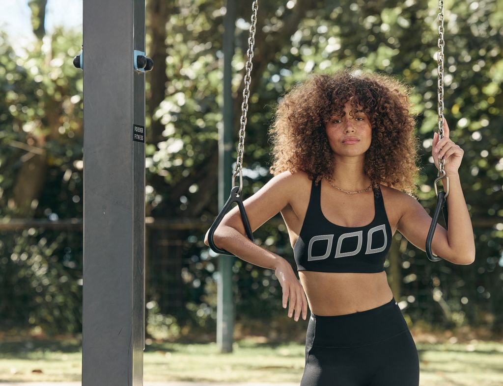 Hidden Bounce Reducing Lining and Stabilising Anchor Points Provides Maximum Support
Statement Raised Rubber Iconic Logo
Bonded Racerback Silhouette Provides Streamlined Support without Weighing You Down.
Back Keyhole for Ventilation Where You Need It Most
Limited Edition Never Give Up Rubber Badge