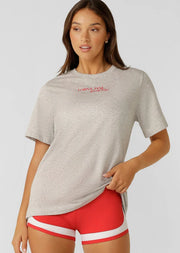 Complete your athleisure look with the Active Living Sports Club Relaxed T-shirt. Crafted from a soft cotton blend jersey, with a limited-edition front and back logo print, this relaxed fit t-shirt will be your go-to top in and-out of the gym.