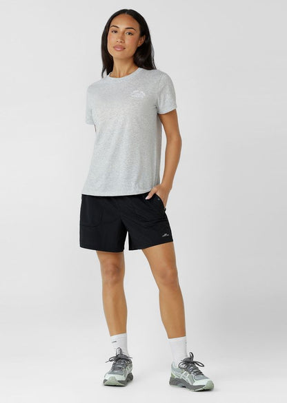 Mid Rise Longer Line Silhouette, 12.5cm Inseam
Water Repellent Taslon Active Fabrication
Notched Side Seams for Unrestricted Movement
Elasticated Waistband with Drawcord Adjustability
3 Pocket Design to Stash your Essentials- 2x Press Stud Side Pockets with Second Zip Pocket Layer