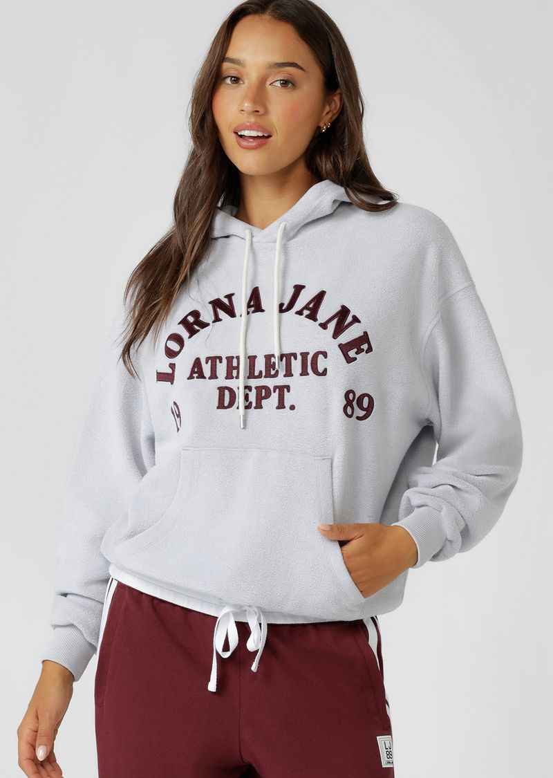 Oversized Vintage Sweatshirt Inspired Fit
Hooded Design with Drawcord Adjustability
Front Kangaroo Pocket To Stash your Essentials
Premium Cotton Reverse Fleece Bonded Fabrication
Drawcord Adjustability at the Hem to Trap in the Warmth