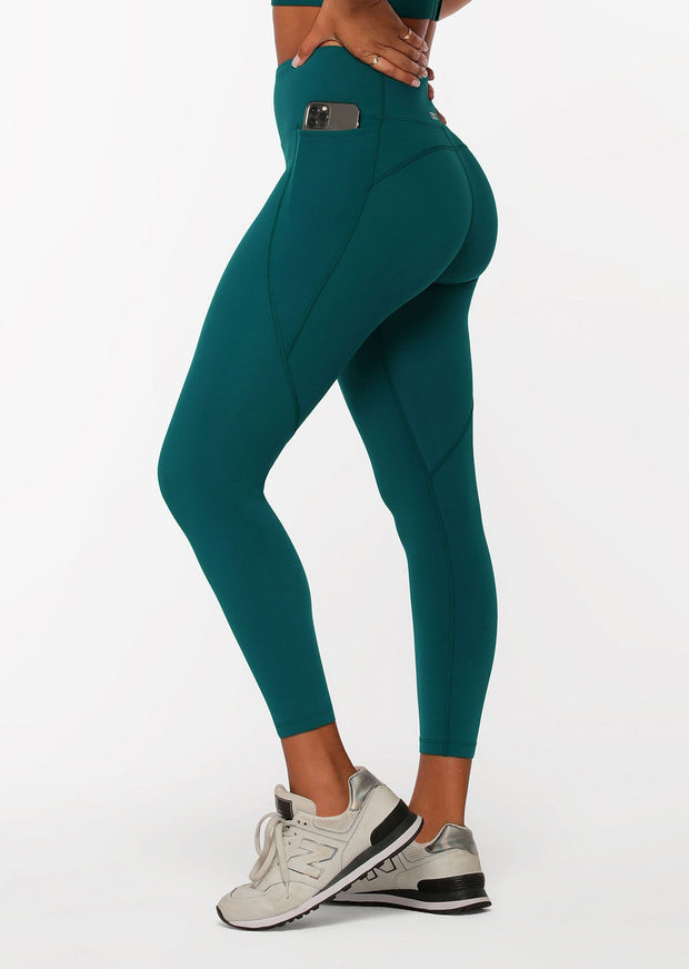 The Amy Phone Pocket Tech Leggings are a must-have wardrobe staple. A new take on a classic, these Nothing 2 See Here™ leggings feature Active Core Stability™ for a sculpting, supportive fit and side phone pockets for hands free movement. 