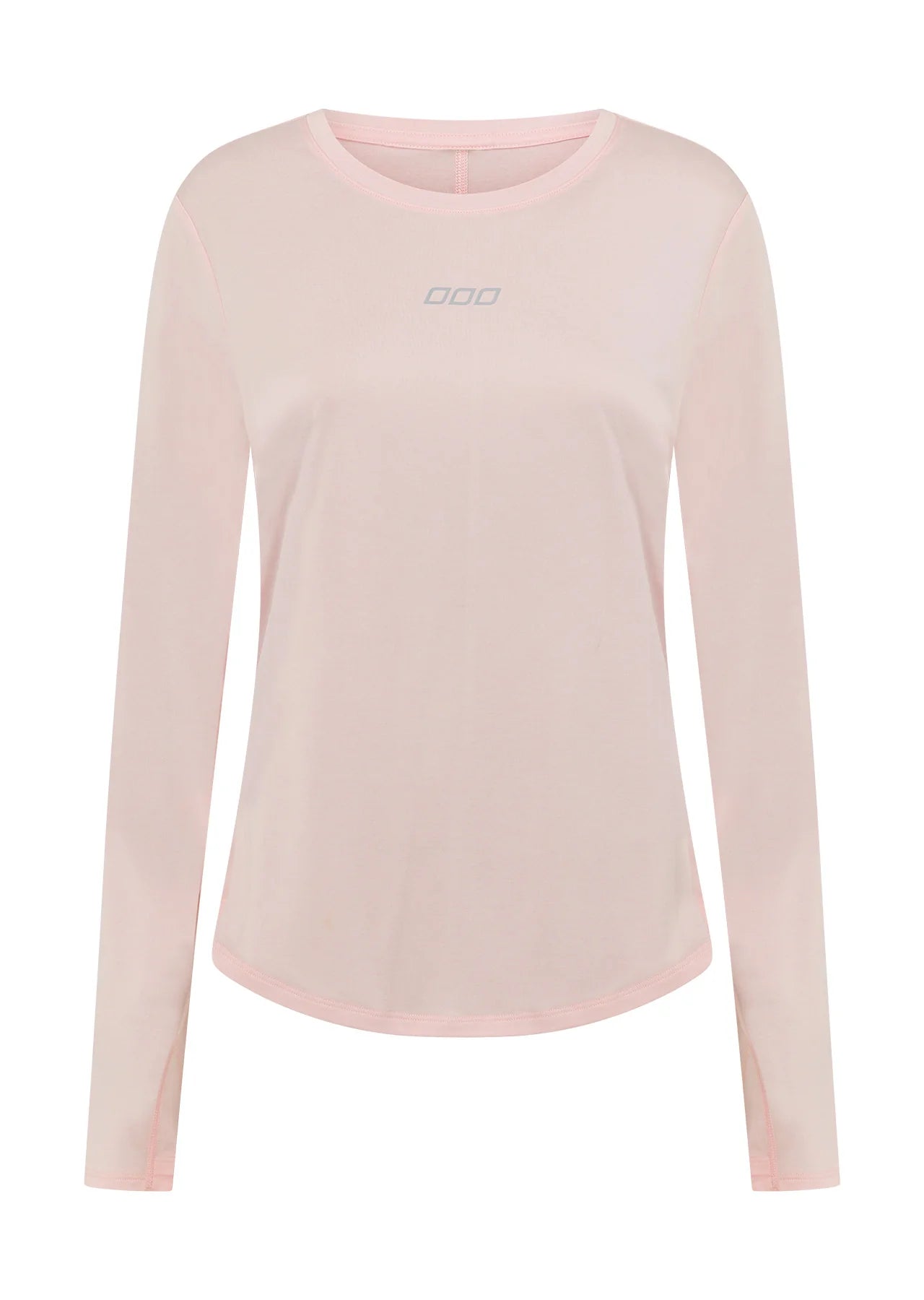 Amy Dynamic Active Long Sleeve Top - Arctic Pink