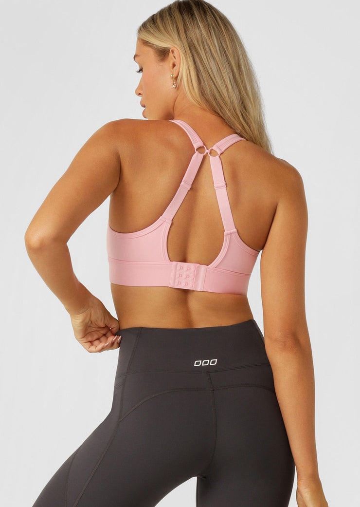 Amy Maximum Support Sports Bra - Strawberry Lemonade