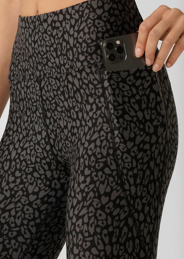 Grey animal 2025 print leggings