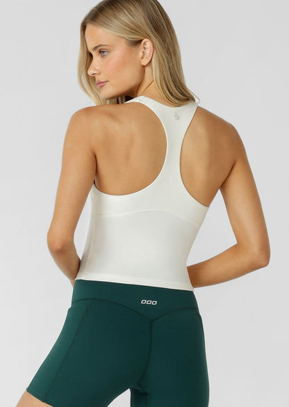 Centre Stage Bra Tank Combo - Porcelain