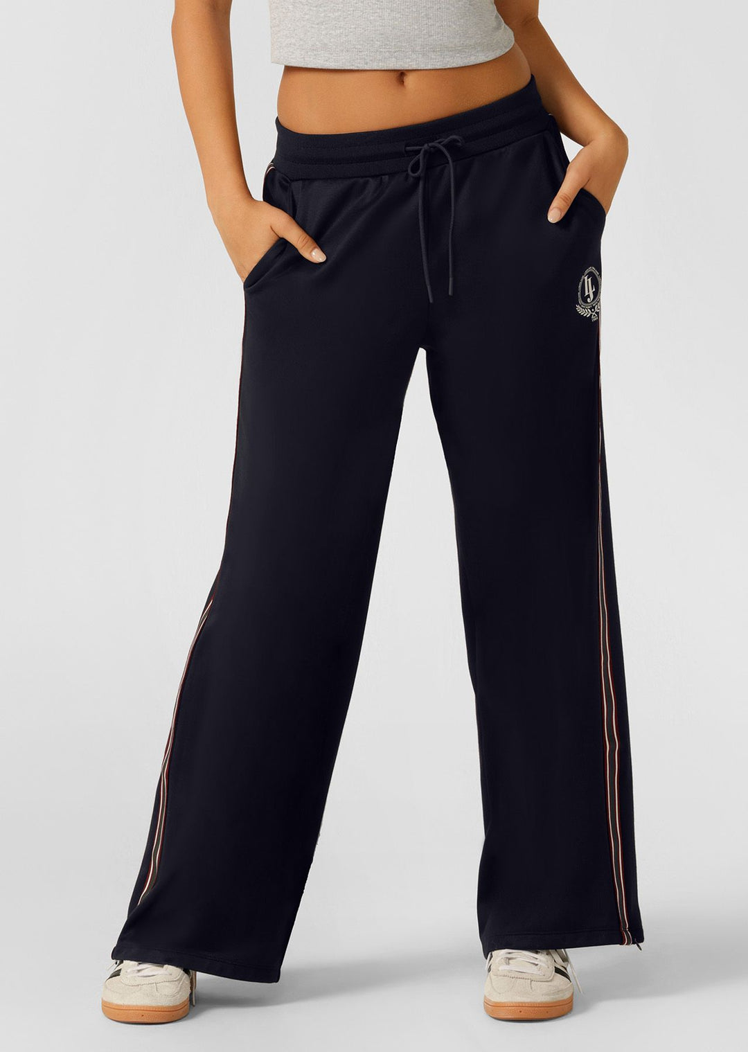 Level Up Track Pant Midnight Blue Fit Folly
