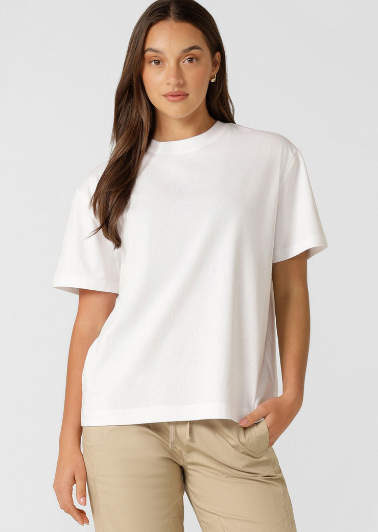 Meet your new everyday wardrobe essential - the LJ Basics T-shirt! Crafted from our premium cotton fabric, in a brand new Classic Oversized silhouette, this wear-anywhere versatile design makes for a must-have addition to your wardrobe.