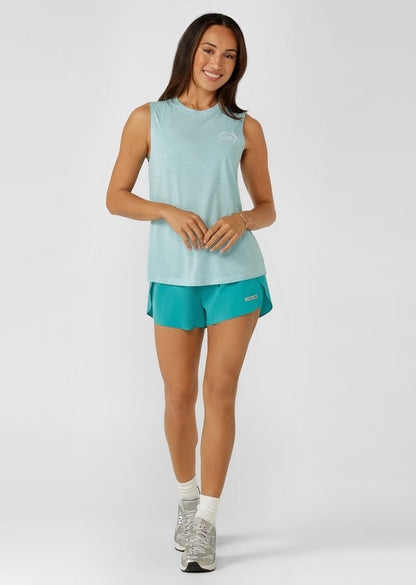 Lightweight Sweat Wicking Shorts Fabrication
Anti-Chafe Compressive and Supportive Internal Shorts Lining
Side Phone Pocket in Internal Shorts Avoids Bounce
Light As Air Bonded Hem Finish and Side Splits for Unrestricted Movement
Reflective Icons Logo + Reflective LJ Rubber Badge
Relaxed Fit
Mid to High Rise