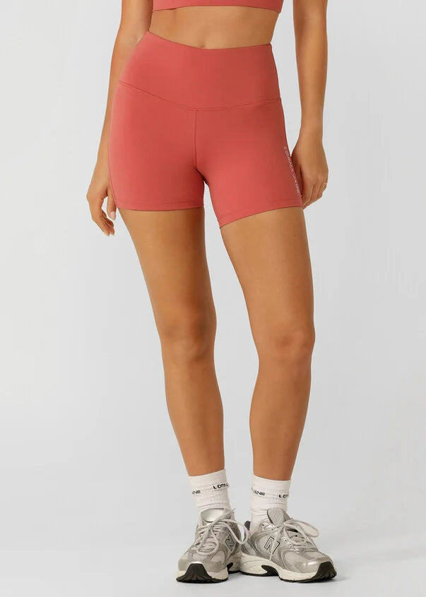 The Lotus 12cm Bike Short is designed for the 'IT' girl on the go. Simple, versatile and oh-so fashionable, these shorts are Lightly Brushed Soft Feel and thoughtfully designed for lounging, yoga, beach walks or coffee dates. They are constructed with a hidden back pocket and no internal leg seam for ultimate no chafe comfort