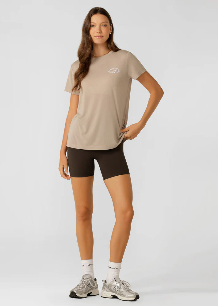 Lotus T-Shirt - Latte