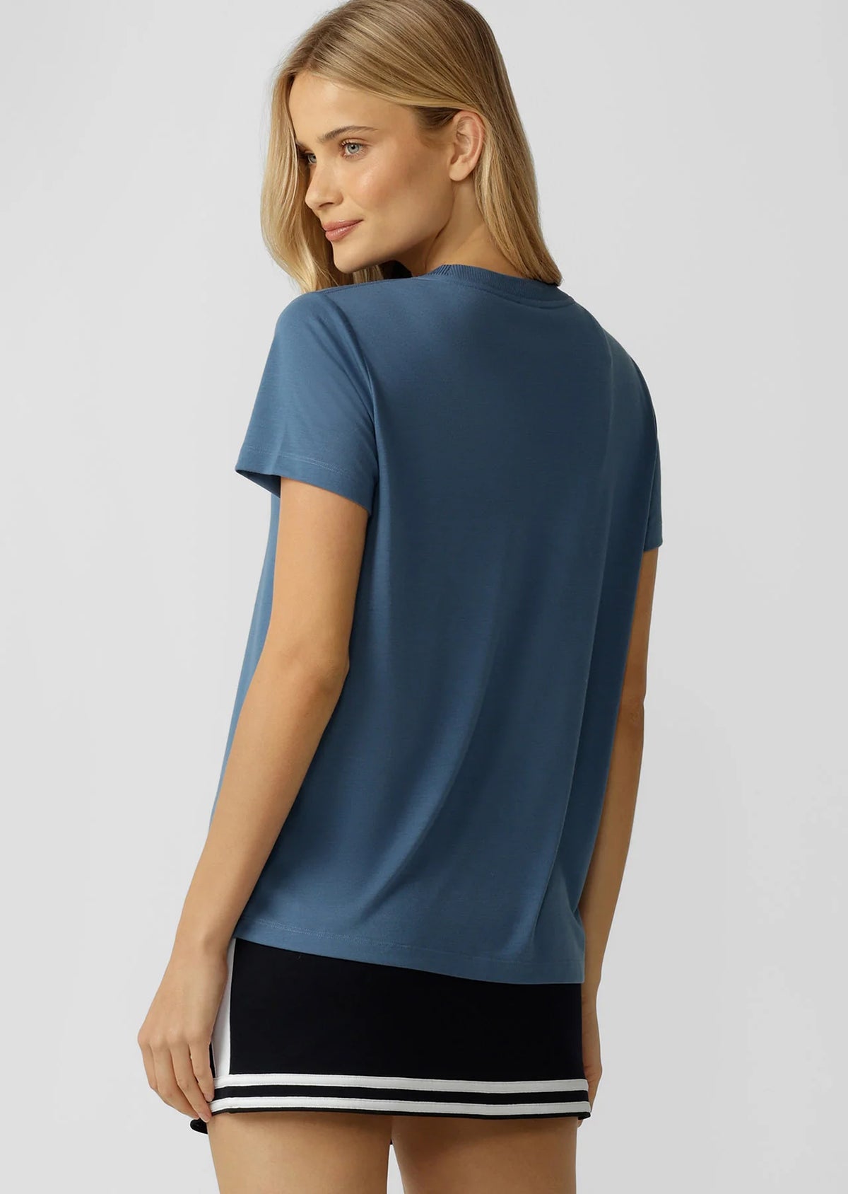 Lotus T-Shirt - Light Frost Blue