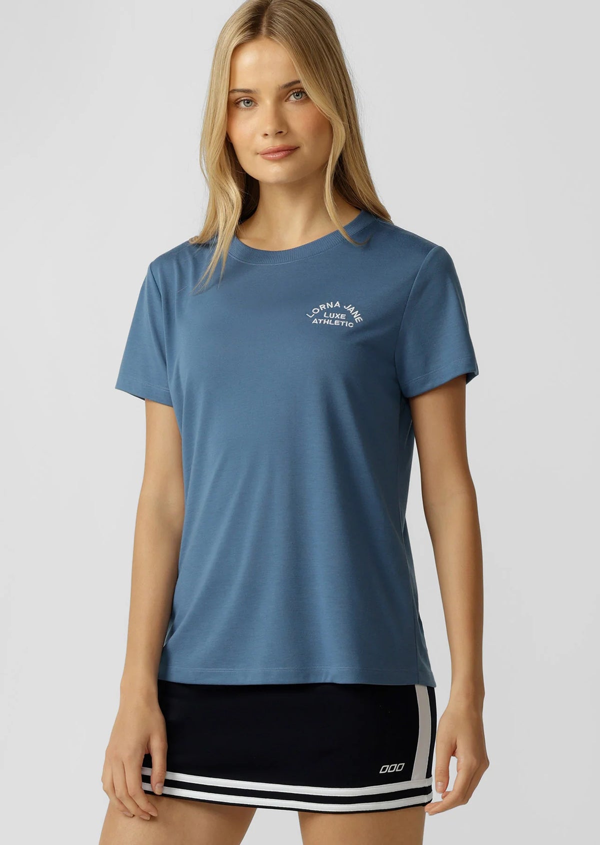 Lotus T-Shirt - Light Frost Blue
