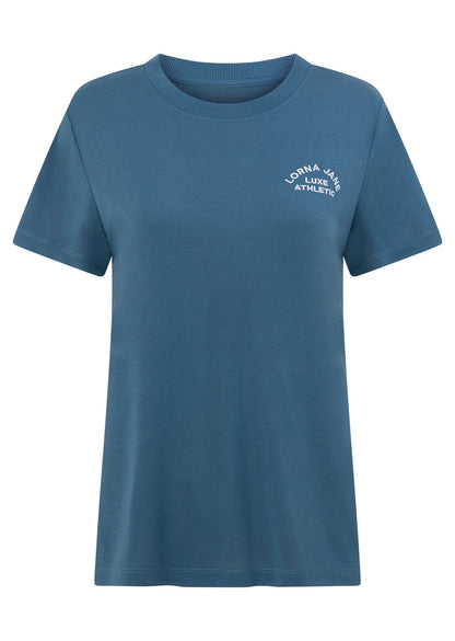 Lotus T-Shirt - Light Frost Blue