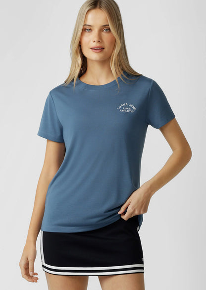 Lotus T-Shirt - Light Frost Blue