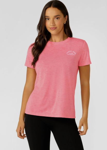 Lightweight Layering Wardrobe Essential
Classic Long Line Silhouette
Heritage Embroidered Logo
Available in a tee, tank and longsleeve top
Standard Fit