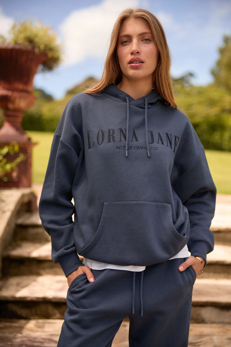 Brushed fleece hoodie hotsell