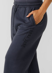 Lounge Fleece Trackpant - Ash Blue