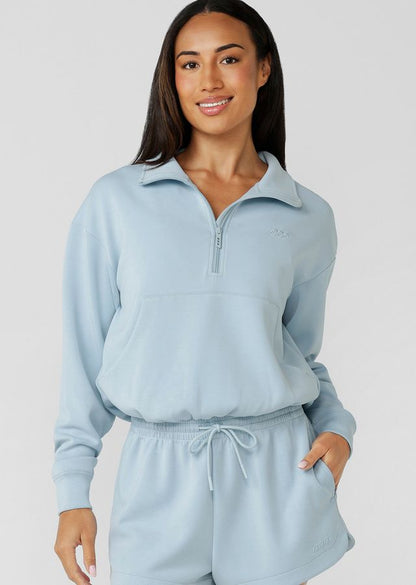 Quarter Zip Front Closure
Unbelievably Soft Technical Spacer Fabrication
Relaxed Fit Mid-Length Silhouette
Kangaroo Front Pocket (with a Secret Internal Key Pocket) to Stash your Essentials
Iconic Logo Embroidery
