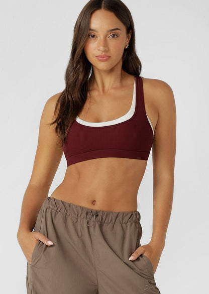 Supportive Multi-Layer Racerback Design Provides All Day Support
Luxe Rib Layered Design
Form Flattering Square Neckline
Iconic Logo