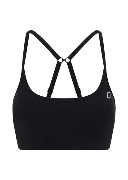 
High Support
Adjustable and convertible straps with underbust adjustability
Clasp Back
Removable Padding