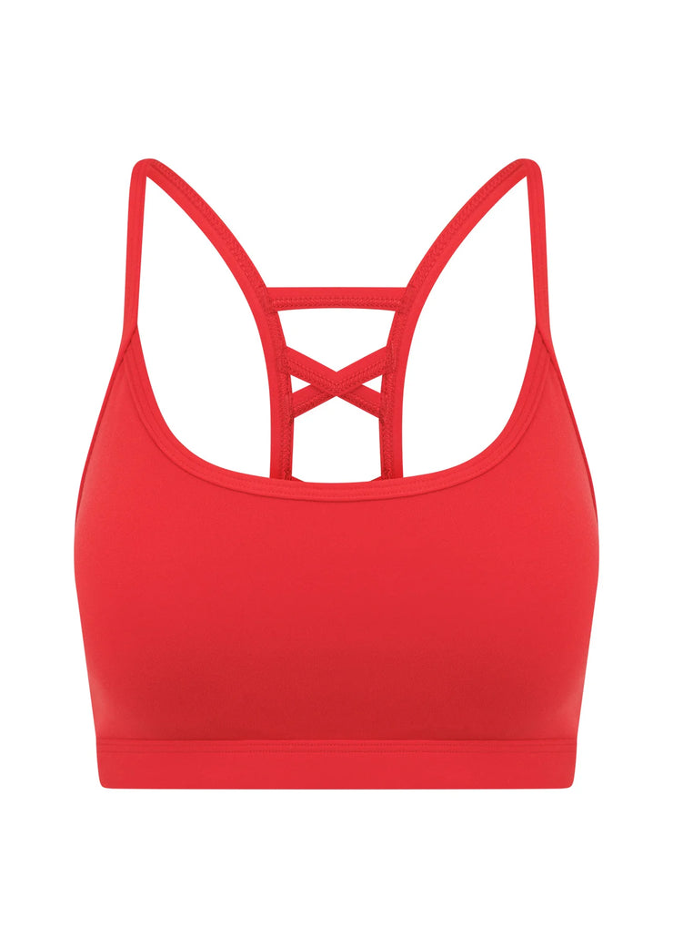 Experience all day support in the Seline Sports Bra. Made in our Nothing 2 See Here™ fabric with an intricate strappy back design and removable padding for added shape and support, you'll be reaching for this bra on repeat.