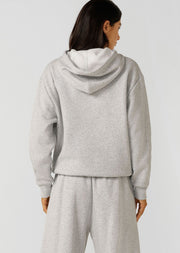 Spoil yourself with comfort in the Sports Club Fleece Hoodie. Made from our cosy brushed fleece fabric, this oversized pullover features a kangaroo pocket, a hood with drawcord adjustability and our limited edition embroidered logo. This will be your go-to leisure piece when the weather starts to cool down!