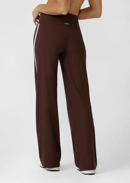 Starstruck Luxe Active Rib Pants - Espresso