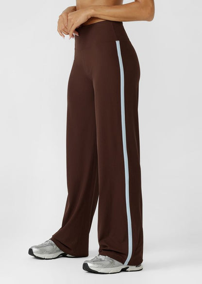 Starstruck Luxe Active Rib Pants - Espresso