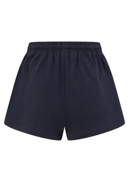 Part of a set
Premium breathable cotton jersey fabrication
Elasticated waistband with drawcord adjustability
Limited edition logo print
Form flattering curved hem
Relaxed fit silhouette
Side pockets to stash your essentials