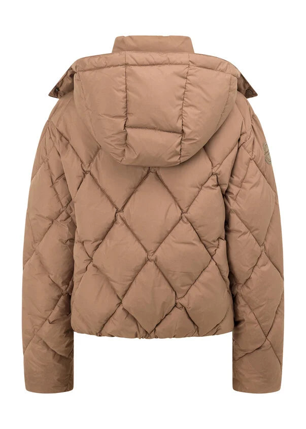 Polyester puffer jacket warm shop