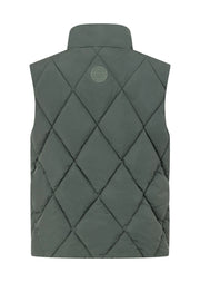 Stay warm in style with the Winter Warmth Reversible Puffer Vest. This warm winter staple features plant-based Sorona® filling (which is warmer than standard polyester fill) and can be worn 2 ways- with and without quilting. With zip side pockets for your essentials and hidden toggles to cinch your hem and trap in the warmth, this is the perfect zip-and-go addition to your active and leisure outfits!