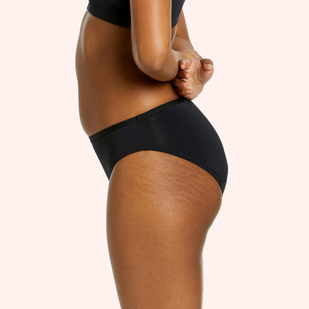 Even at that time of the month, its safe to get back in the water with Love Luna period swimwear. Just like our regular period undies, these bathers feature our trusted 4 clever layers of perfect protection & special water-repellent fabric , both designed to keep your period safely locked away both in and out of the water.