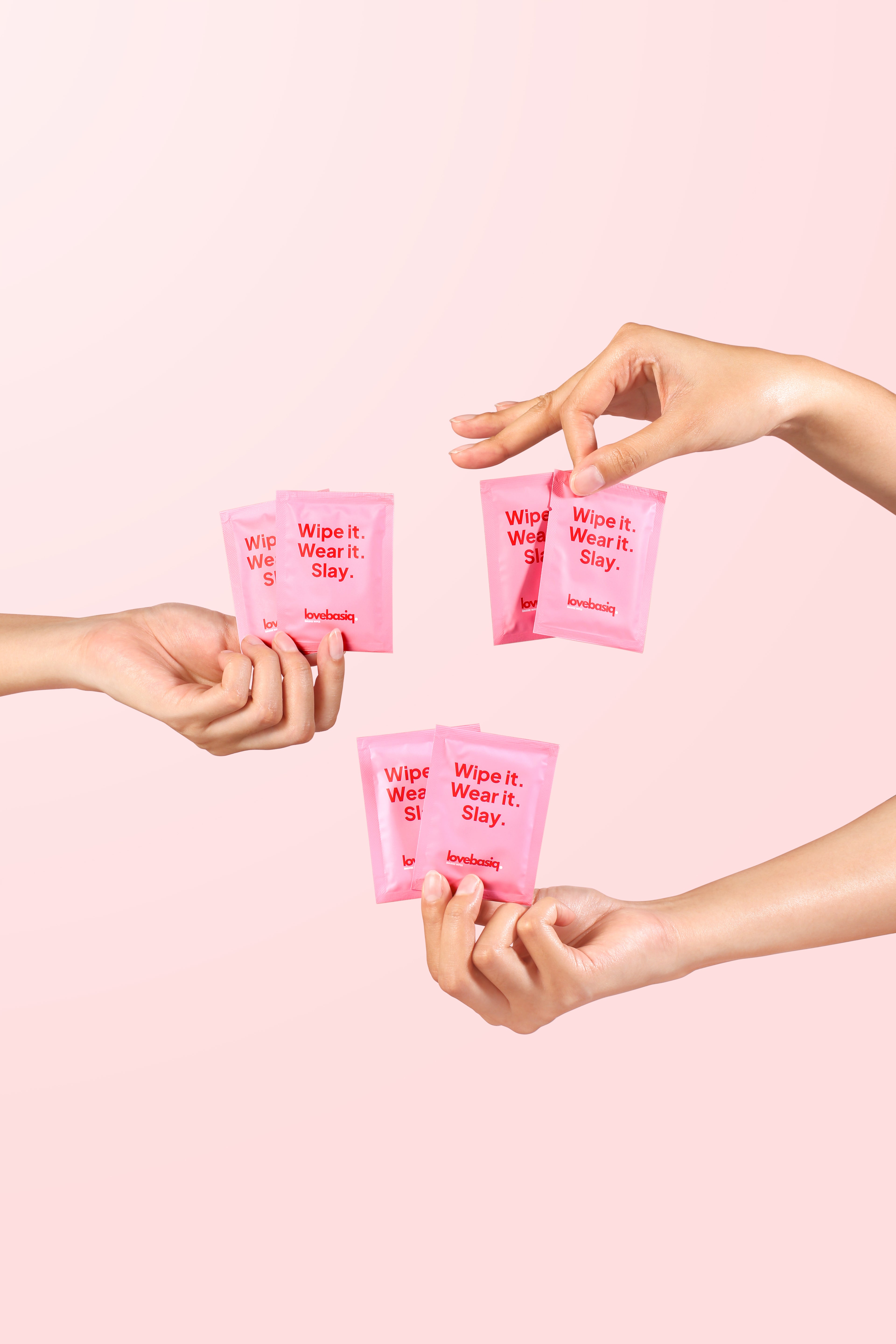 Lovebasiq Smudge Wipes - 20 Pack