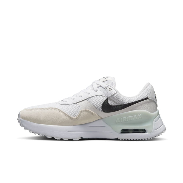 Looks Max. Feels Max. The Air Max SYSTM brings back everything you love about your favorite '80s vibes (without the parachute pants). Tried and true visible Nike Air cushioning pairs with a sleek, sport-inspired upper. It's Air Max delivering again.