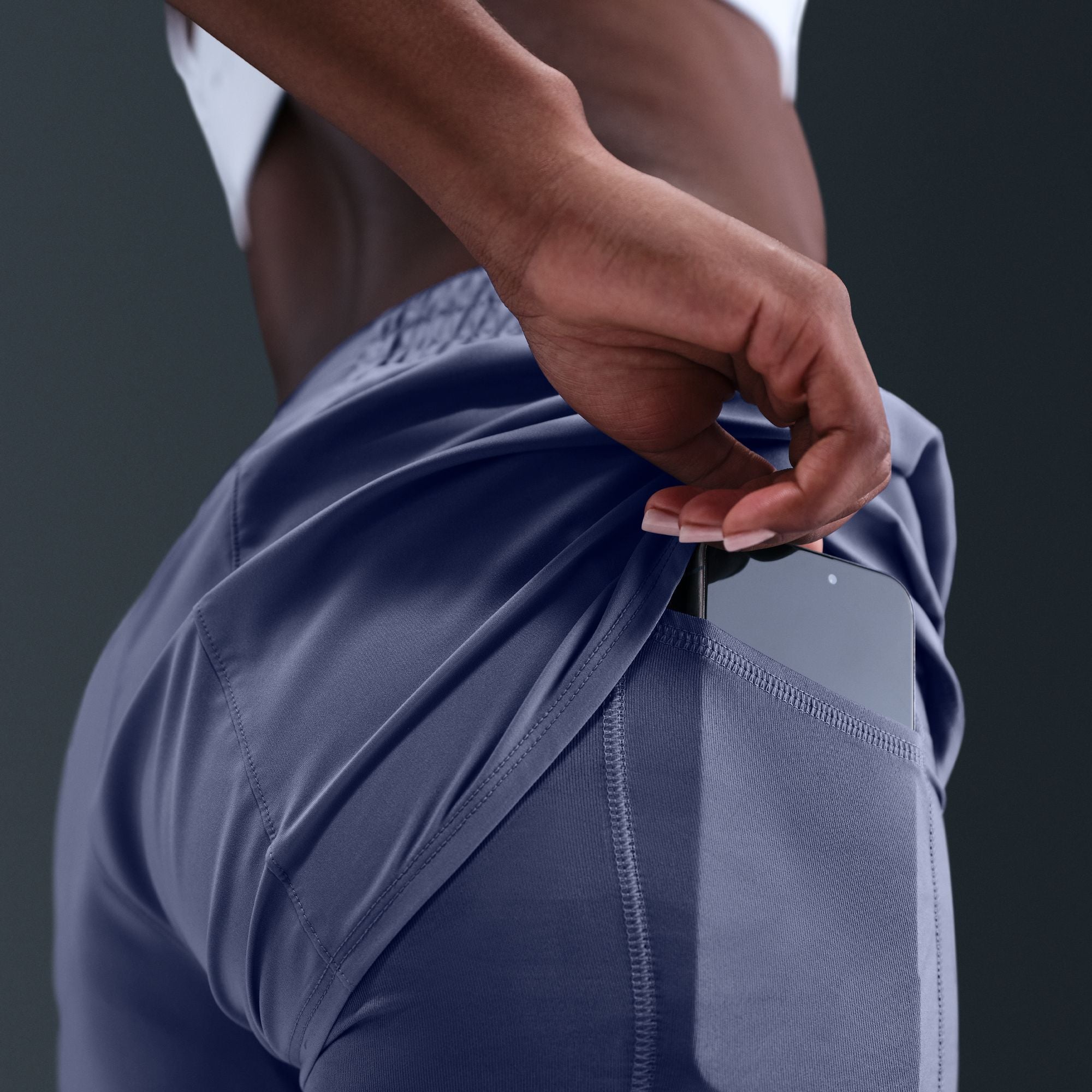 These shorts are the ones that are down for everything you do—from long walks to HIIT to running errands. Their silky-smooth, ultrasoft woven fabric is balanced with sweat-wicking tech so you have ultimate comfort while feeling dry as you work out. The snug inner layer helps prevent chaffing so you can push yourself with uncompromising coverage.