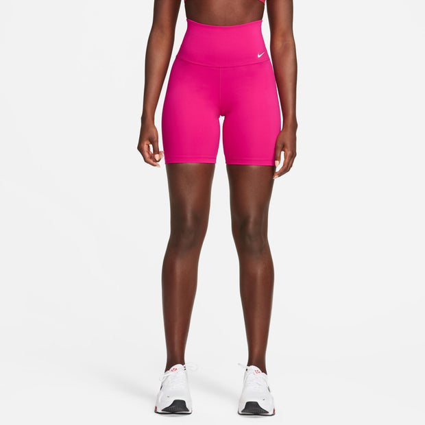 Ready for a workout or down to chill—the Nike One Biker Shorts are a versatile layer up for whatever you are. The super comfortable design wicks sweat to help keep you dry. Plus, you can’t see through the fabric, so you can feel confident knowing you’re covered.