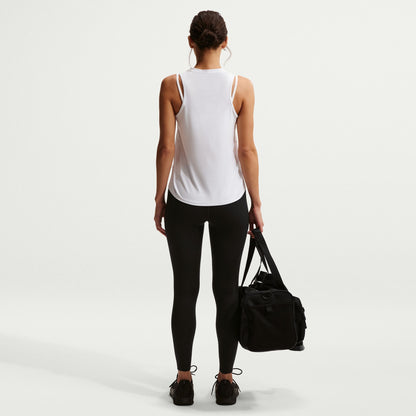 Nike One works for it all. Midweight and peachy-soft, these leggings stretch with your every move and dry quickly for comfort in any activity. The absence of a front seam helps keep the fabric from riding up for a smooth fit.
