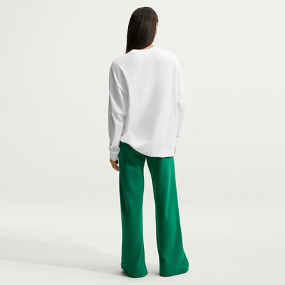 Nike Sportswear Classic Oversized Long-Sleeve T-Shirt - White