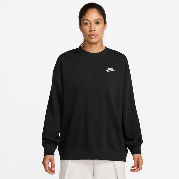 Made with semi-brushed fleece and a loose fit, this crew-neck sweatshirt provides a breathable, cozy layer.
